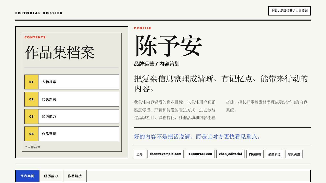 杂志专访